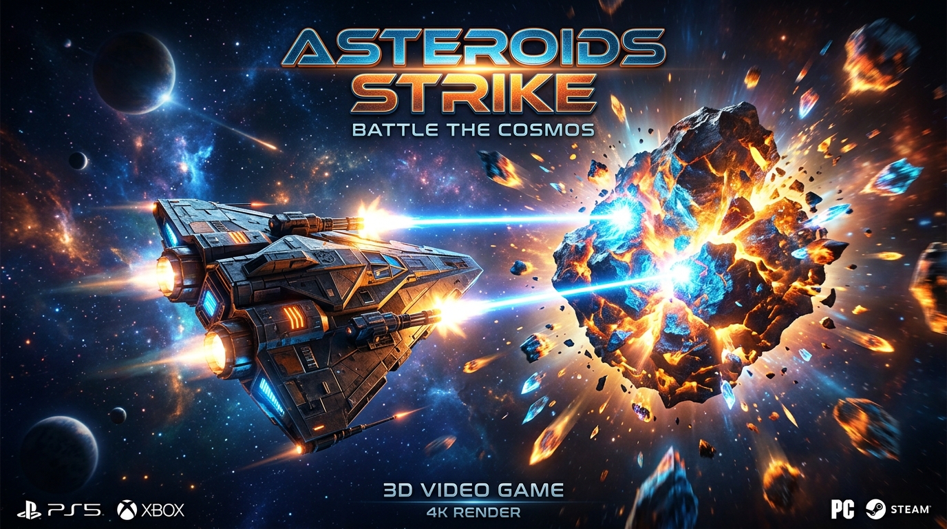 Asteroids Strike Retro 360