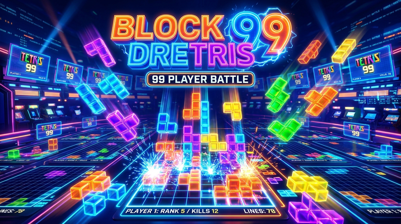 Block Drop 99 Tetrimino
